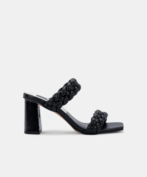 PAILY HEELS BLACK STELLA