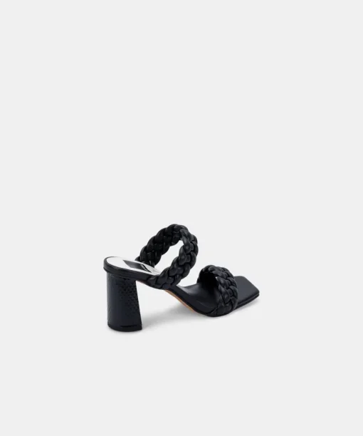 PAILY HEELS BLACK STELLA