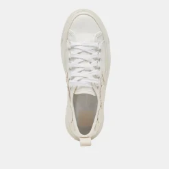 ROBBIN SNEAKERS WHITE CANVAS
