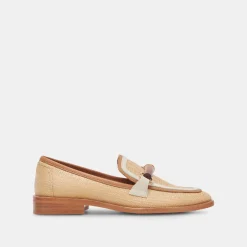 SARARA FLATS HONEY RAFFIA