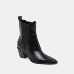 SHADIE H2O BOOTIES MIDNIGHT CRINKLE PATENT