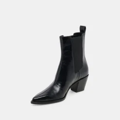 SHADIE H2O BOOTIES MIDNIGHT CRINKLE PATENT