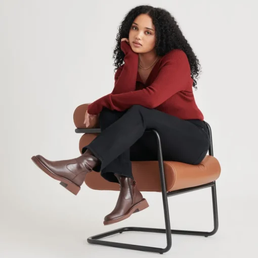 SIMAYA H2O BOOTS MAHOGANY LEATHER
