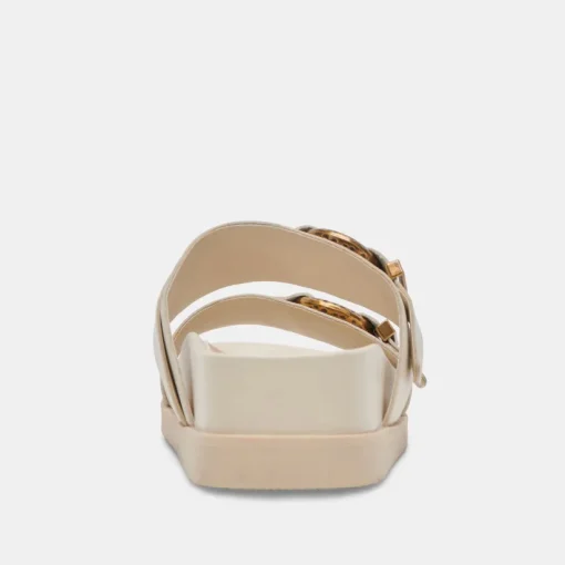 SOYA SANDALS WHITE LEATHER
