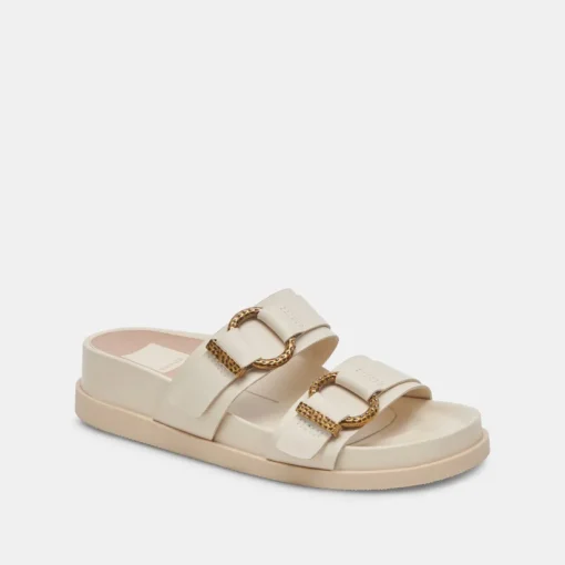 SOYA SANDALS WHITE LEATHER