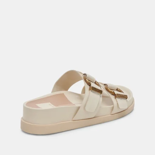 SOYA SANDALS WHITE LEATHER