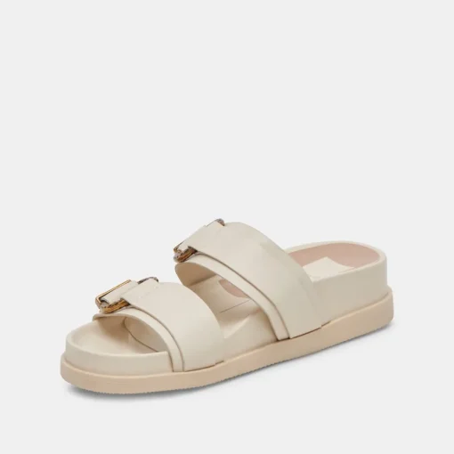 SOYA SANDALS WHITE LEATHER
