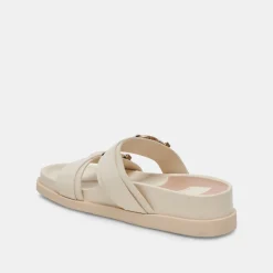 SOYA SANDALS WHITE LEATHER