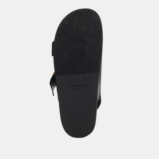 STARLA SANDALS BLACK LEATHER