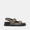 STARLA SANDALS BLACK MULTI WOVEN