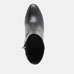 SUZY BOOTIES BLACK LEATHER