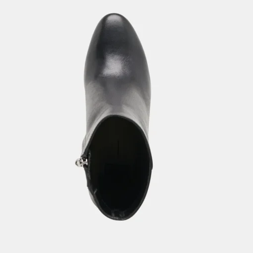 SUZY BOOTIES BLACK LEATHER