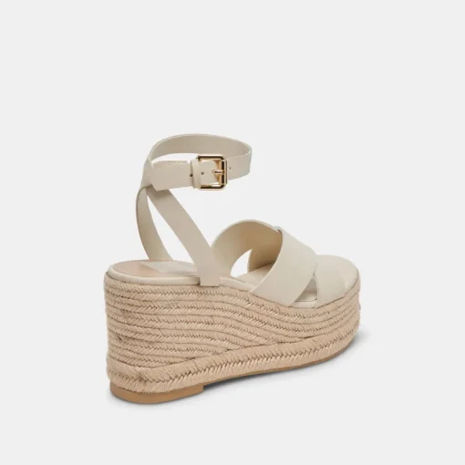 TULANE WEDGES IVORY STELLA