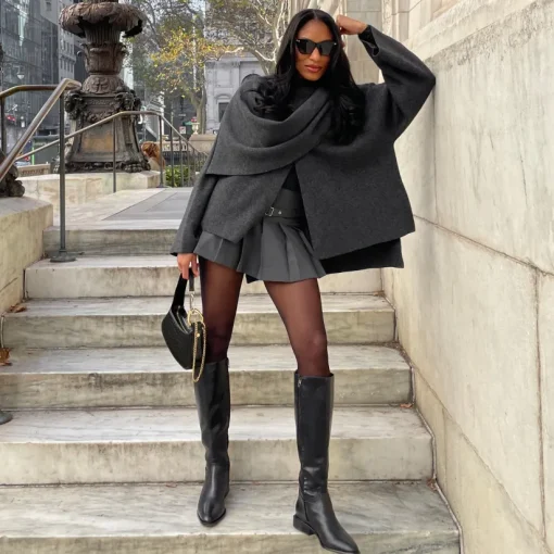 VERDI BOOTS BLACK LEATHER