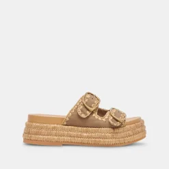 WANIKA SANDALS ALMOND NUBUCK