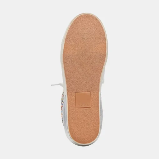 ZINA PRIDE SNEAKERS WHITE MULTI RAFFIA